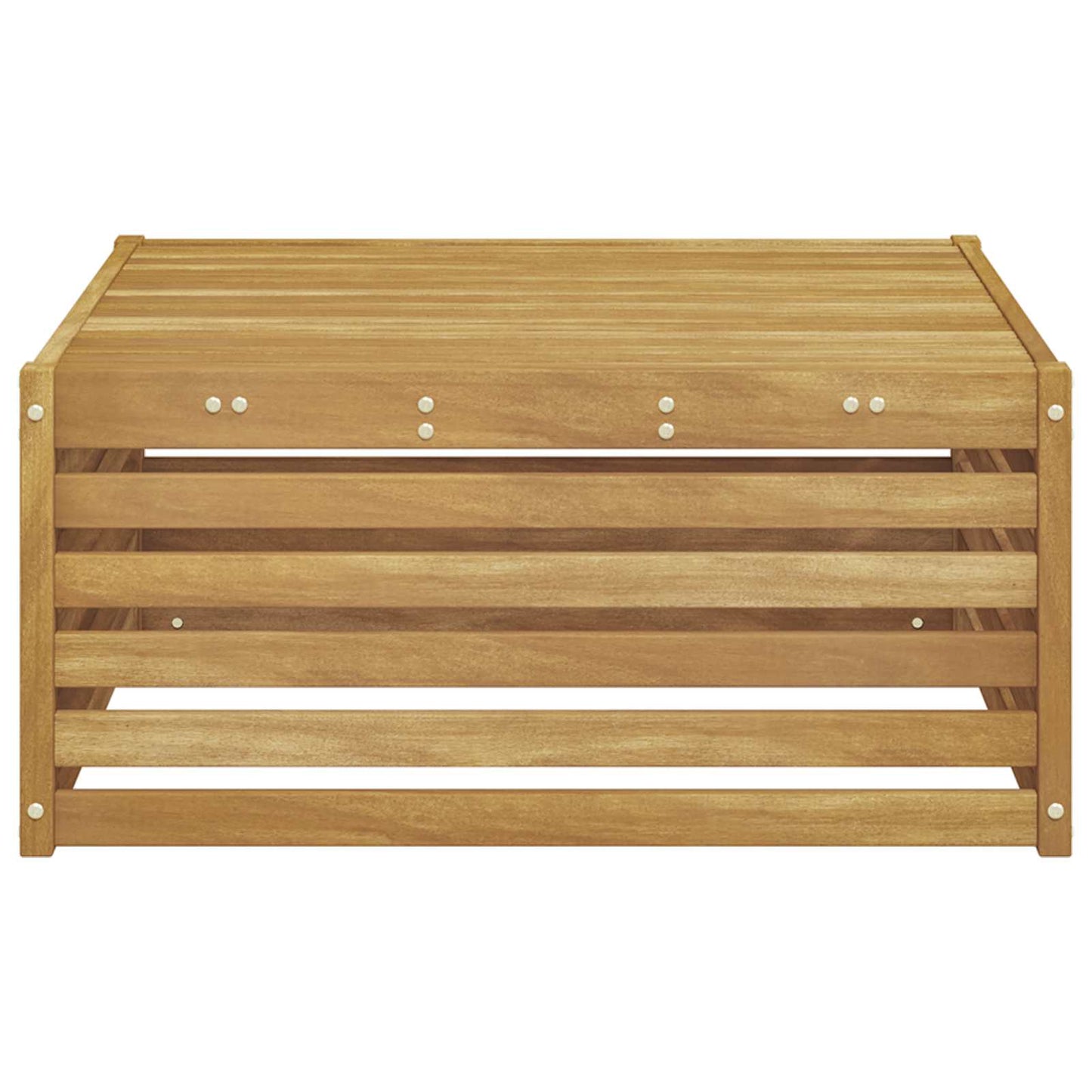 Tavolo da Esterno Legno di Acacia Massello Bianco