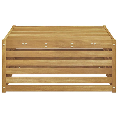 Tavolo da Esterno Legno di Acacia Massello Bianco