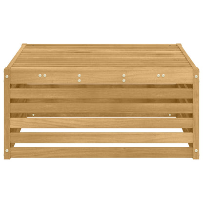 Poggiapiedi da Esterno Legno di Acacia Massello Bianco