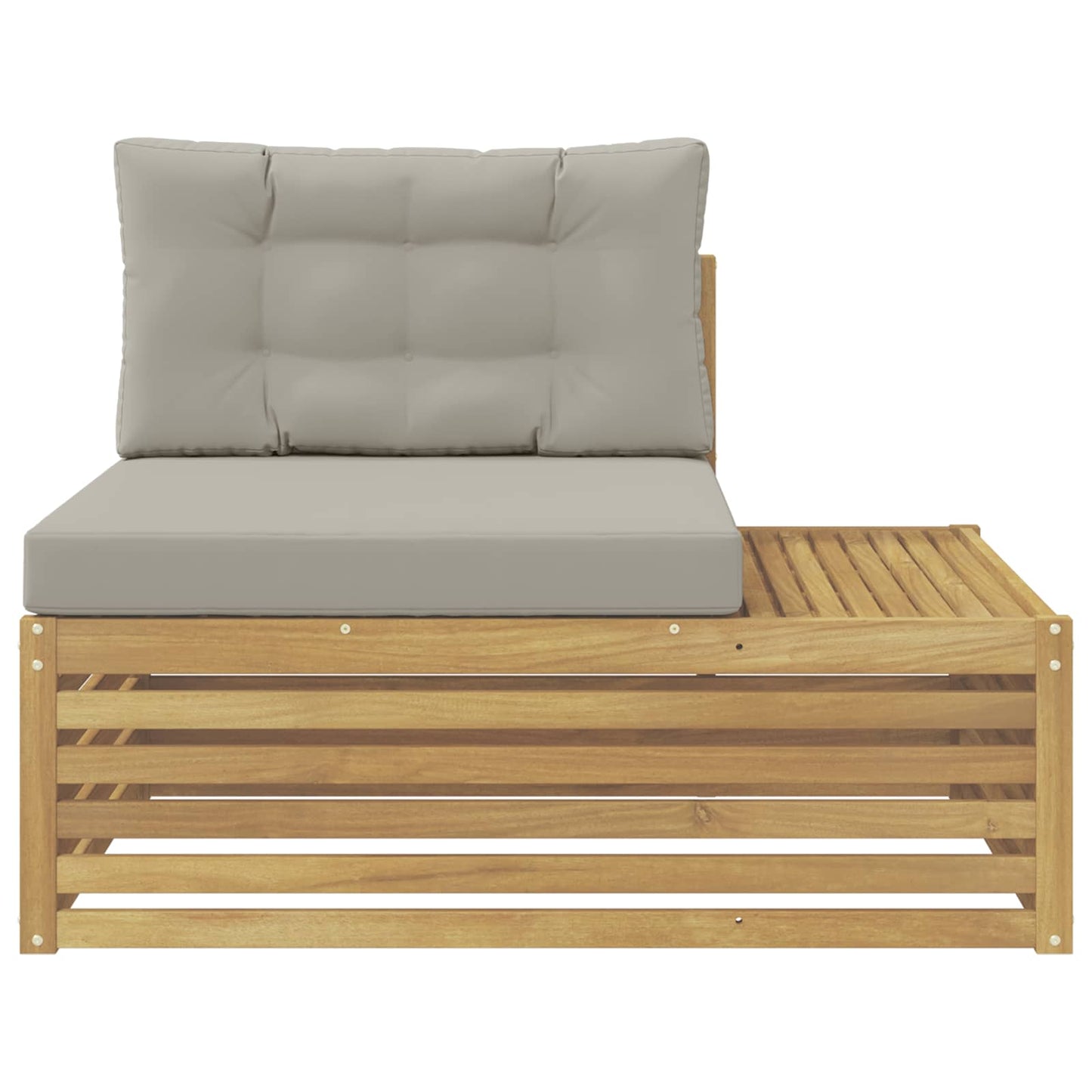 Divano da Esterno con cuscino Bianco 115 x 83 x 73 cm