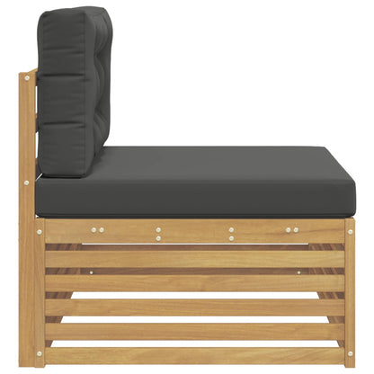 Divano da Esterno con cuscino Bianco 115 x 83 x 73 cm