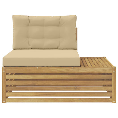 Divano da Esterno con cuscino Bianco 115 x 83 x 73 cm