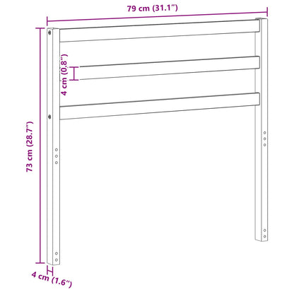 Modulo Braccioli 2 pcs Bianco 79 x 4 x 73 cm | homemem39