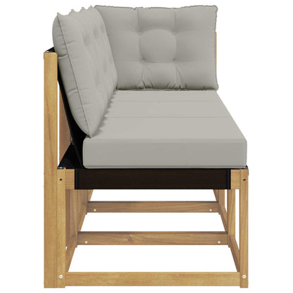 Divano modulare da esterno e angolare 3 Pezzo Bianco | homemem39