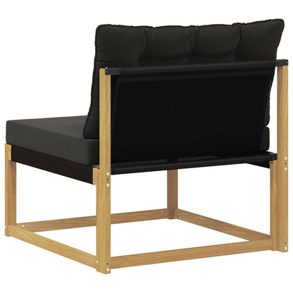 Divano centrale per esterno Bianco 79 x 83 x 73 cm acciaio | homemem39