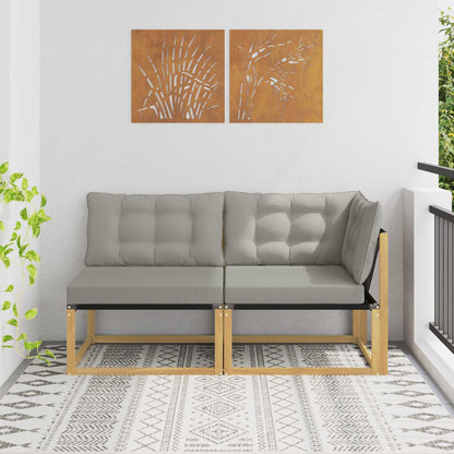 Unità Divano Sezionale con cuscino Bianco 162,5 x 83 x 73 cm