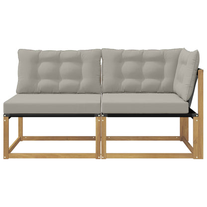 Unità Divano Sezionale con cuscino Bianco 162,5 x 83 x 73 cm