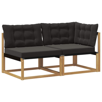 Unità Divano Sezionale con cuscino Bianco 162,5 x 83 x 73 cm | homemem39