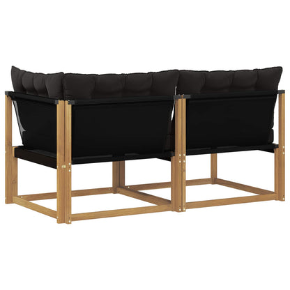 Unità Divano Sezionale con cuscino Bianco 162,5 x 83 x 73 cm