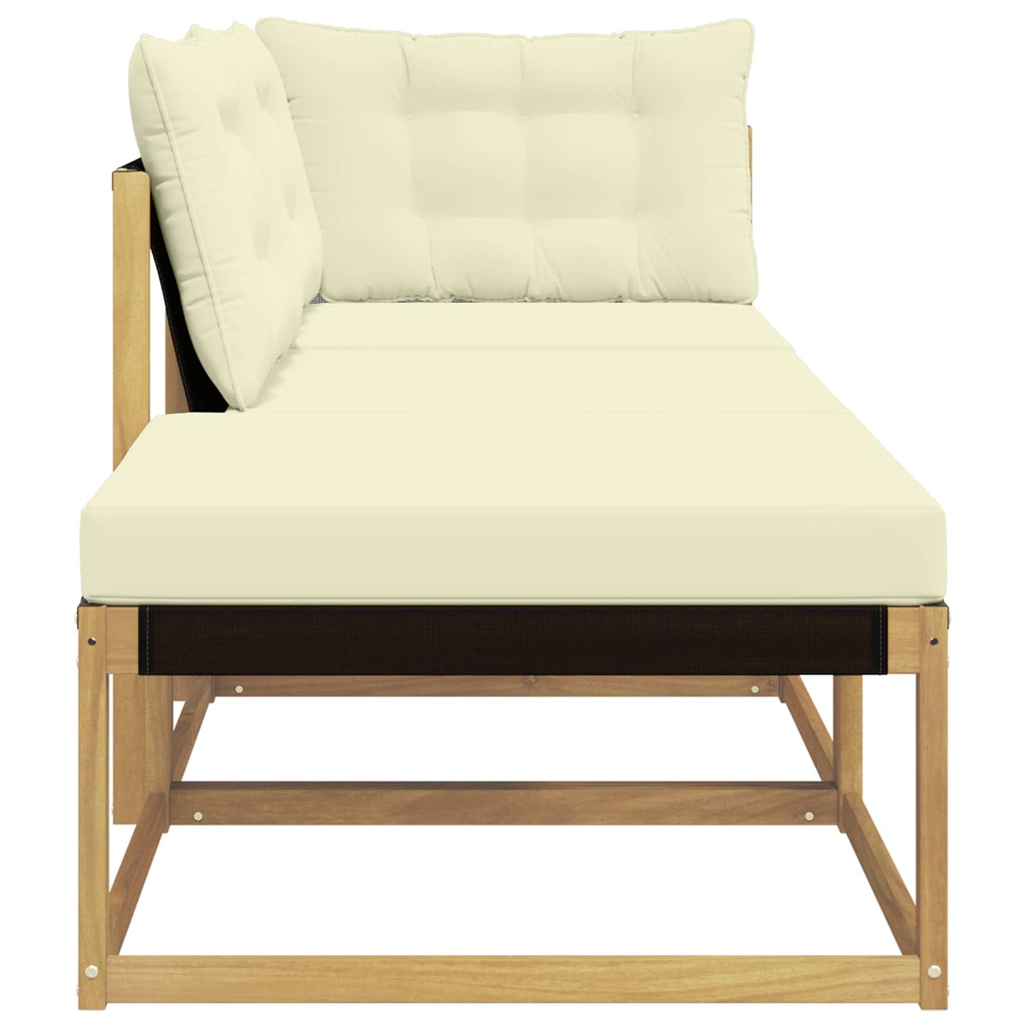 Unità Divano Sezionale con cuscino Bianco 241,5 x 83 x 73 cm | homemem39