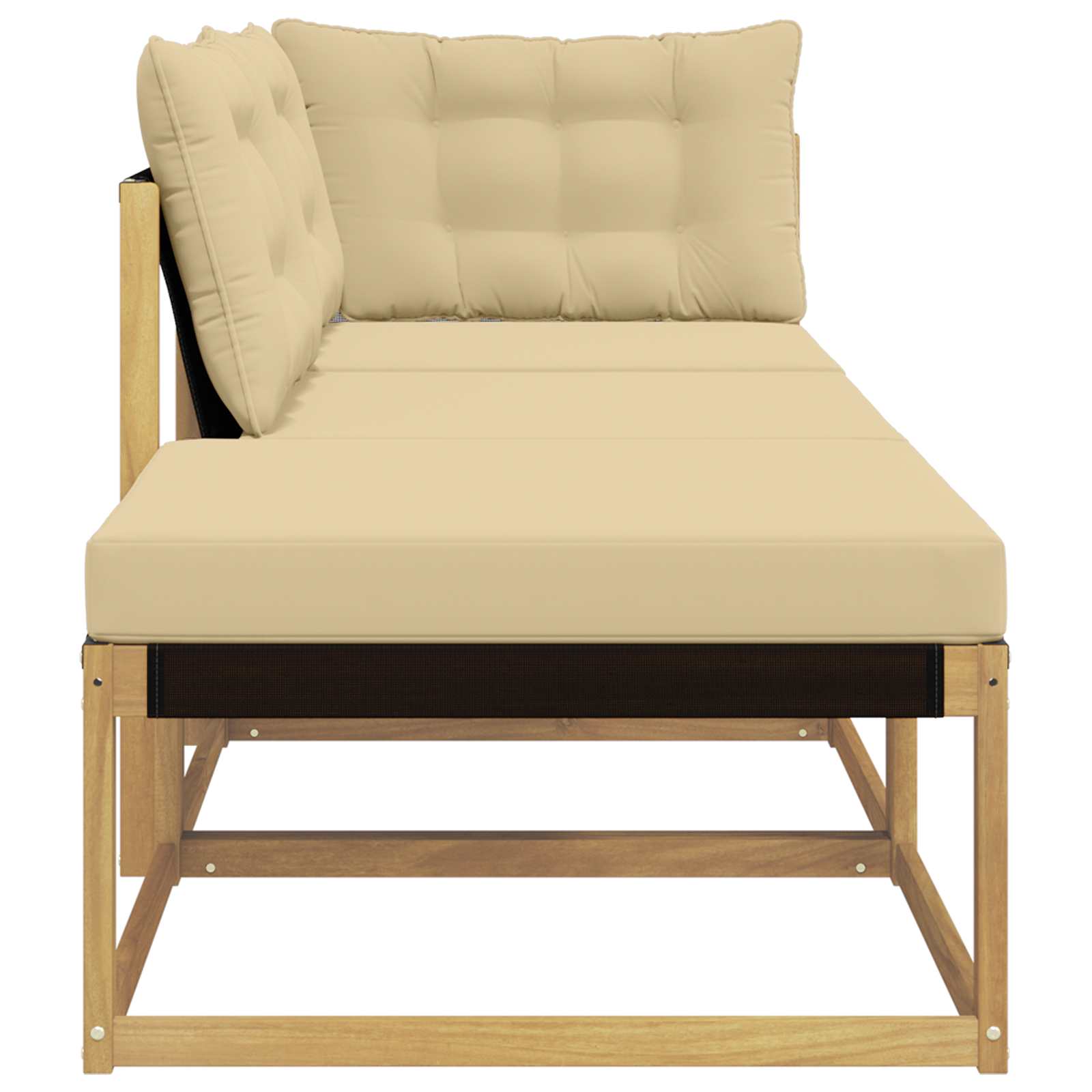 Unità Divano Sezionale con cuscino Bianco 241,5 x 83 x 73 cm | homemem39