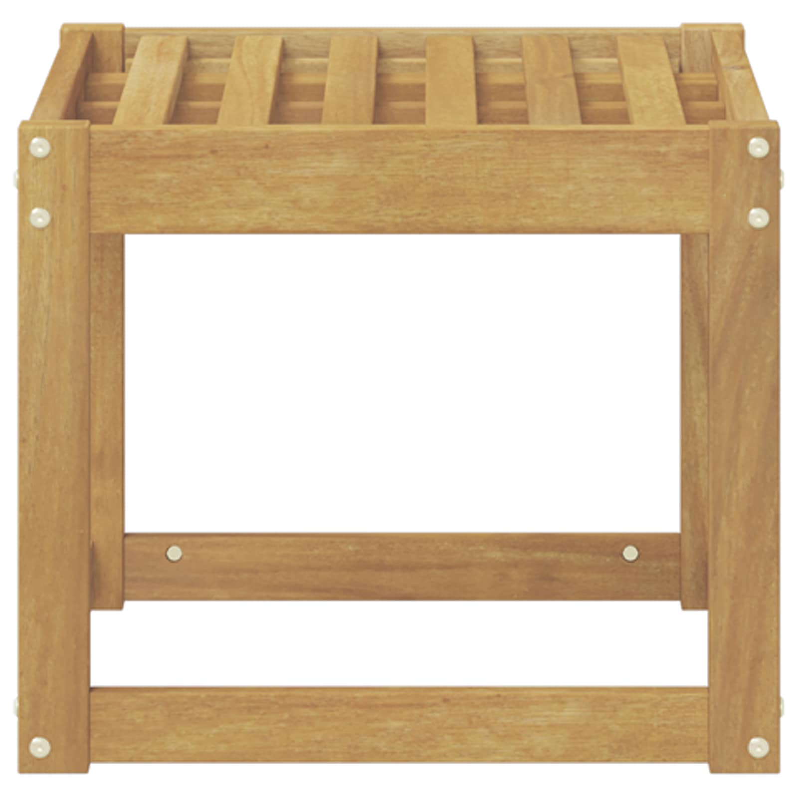 Panca da esterno Bianco 43 x 43 x 37 cm | homemem39
