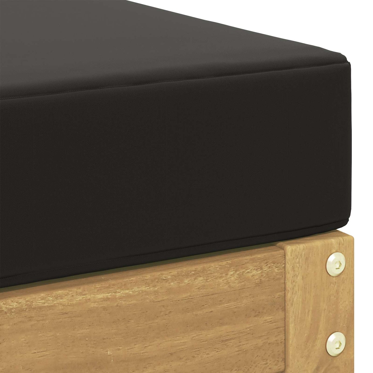 Panca da esterno con cuscino Bianco 43 x 43 x 45 cm | homemem39