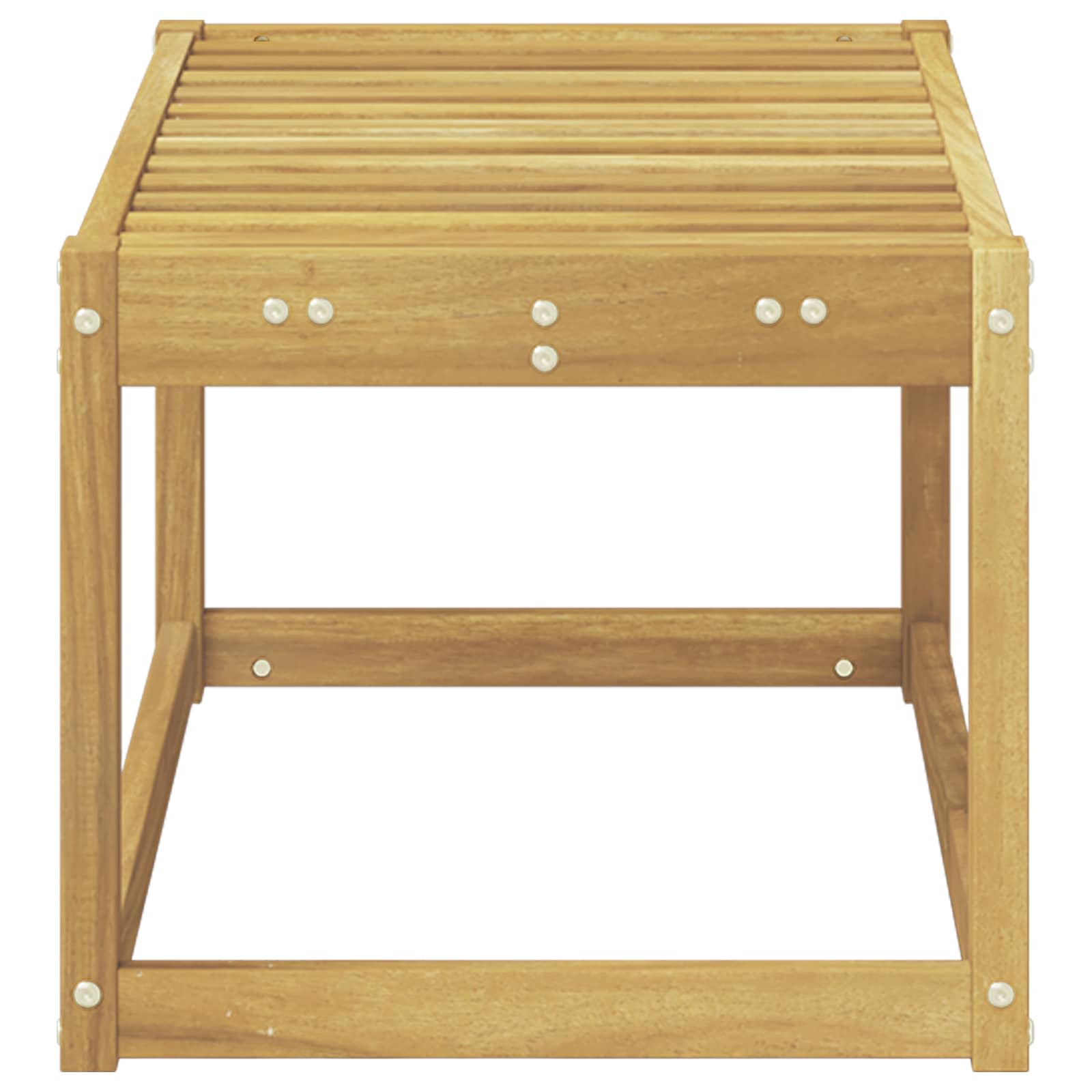 Panca da esterno Bianco 79 x 43 x 37 cm | homemem39