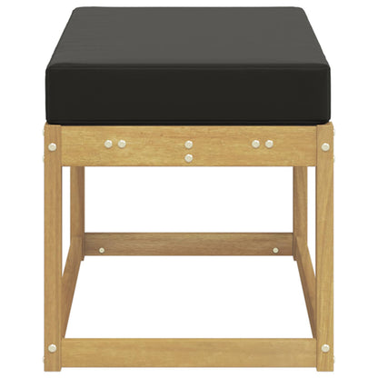 Panca da esterno con cuscino Bianco 80 x 43 x 45 cm | homemem39