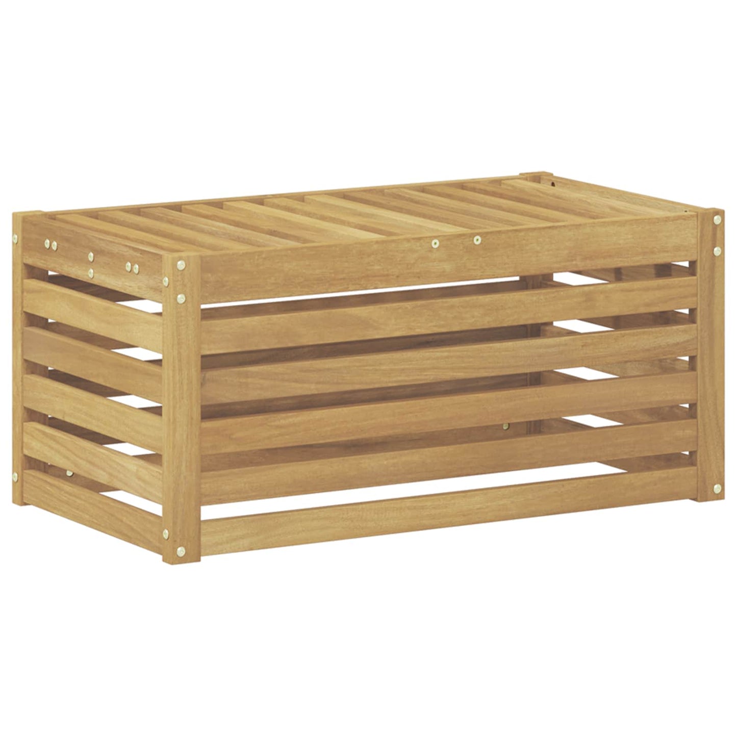 Panca da esterno Bianco 79 x 43 x 37 cm | homemem39