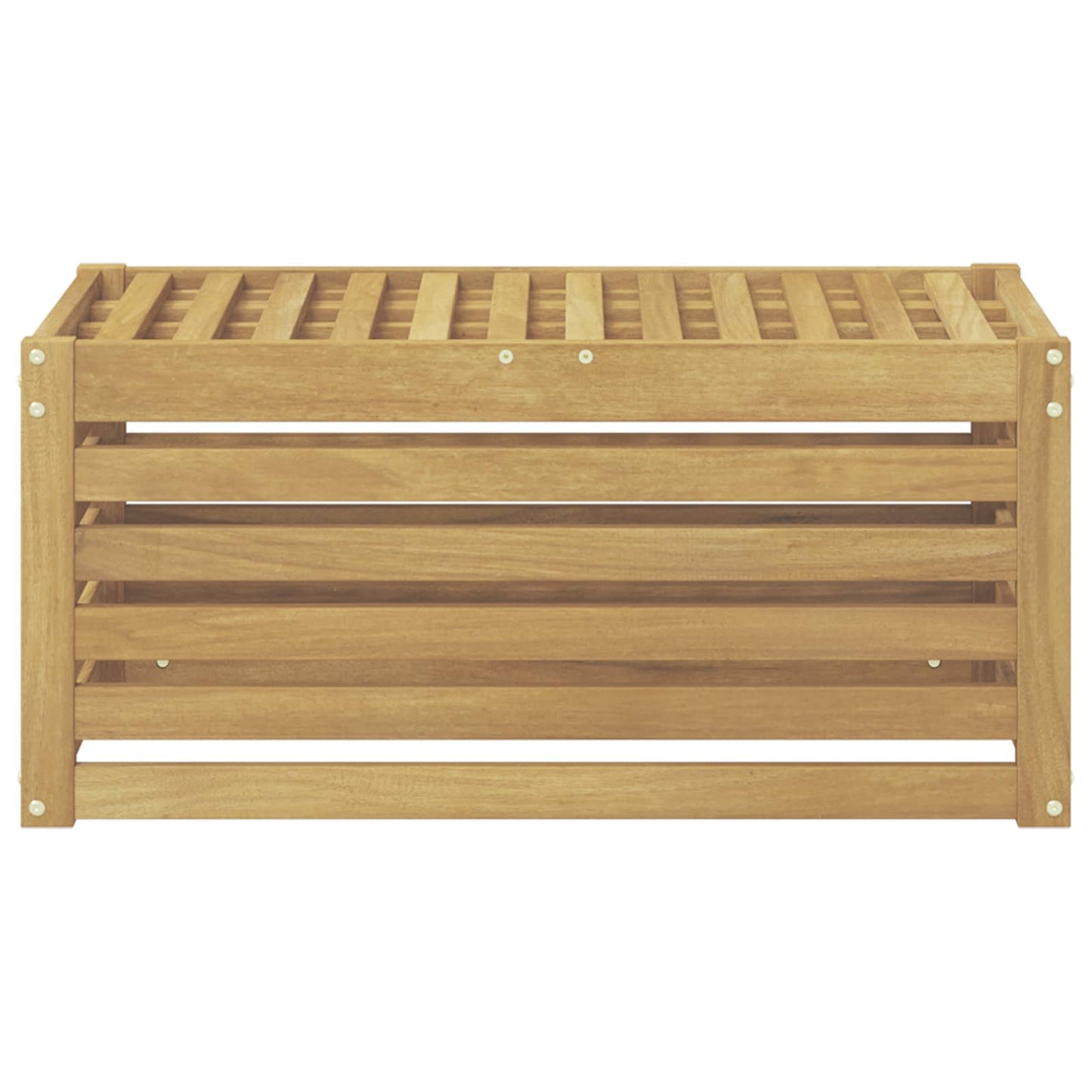 Panca da esterno Bianco 79 x 43 x 37 cm | homemem39