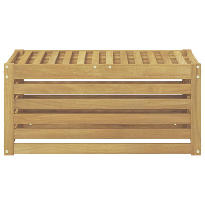 Panca da esterno Bianco 79 x 43 x 37 cm | homemem39