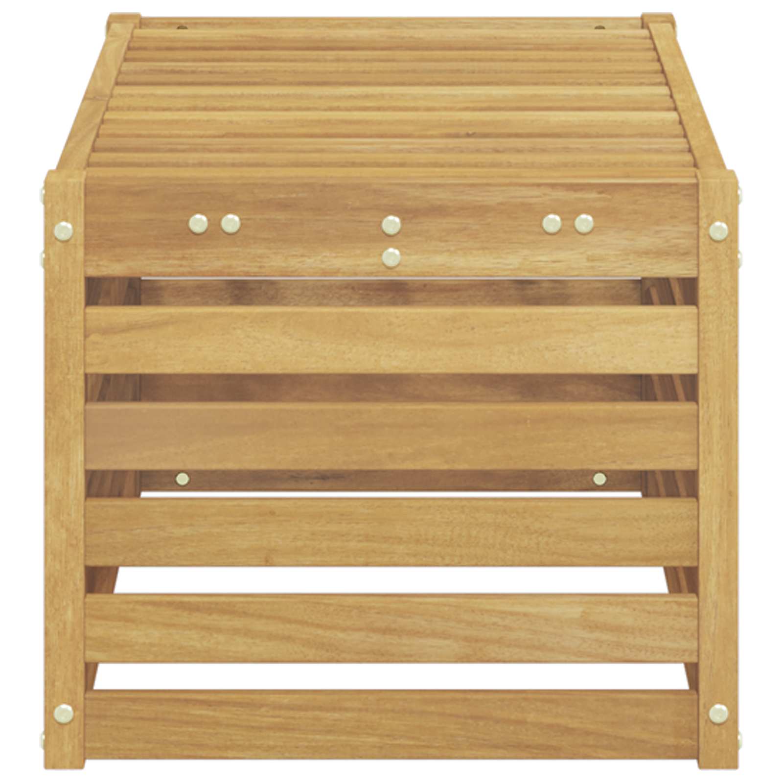 Panca da esterno Bianco 79 x 43 x 37 cm | homemem39