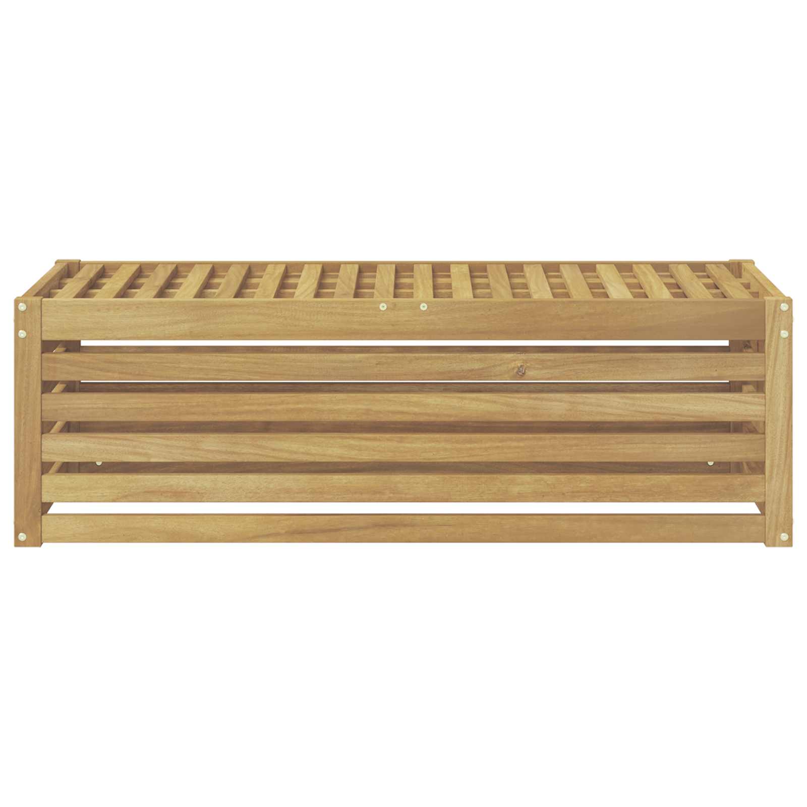 Panca da esterno Bianco 115 x 43 x 37 cm | homemem39