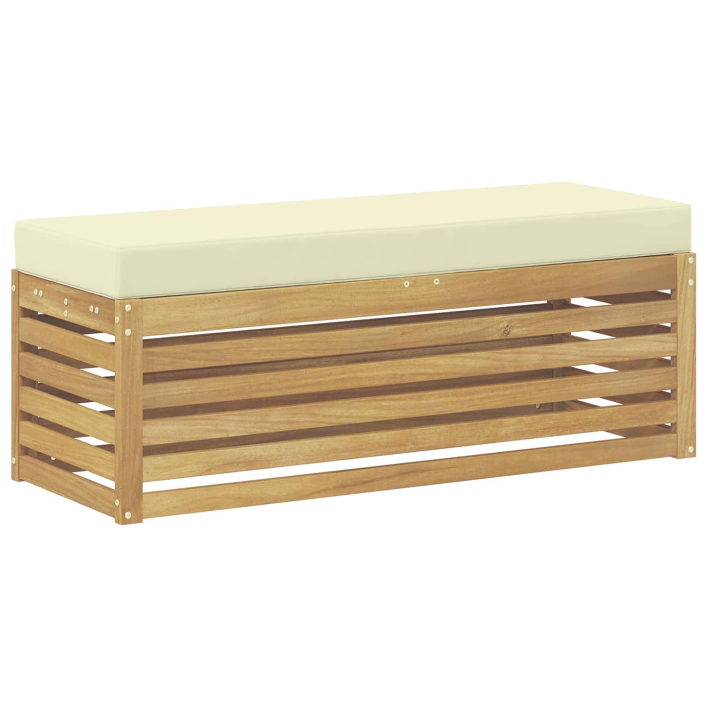 Set di divani da esterno Bianco e Crema 115 x 43 x 45 cm | homemem39