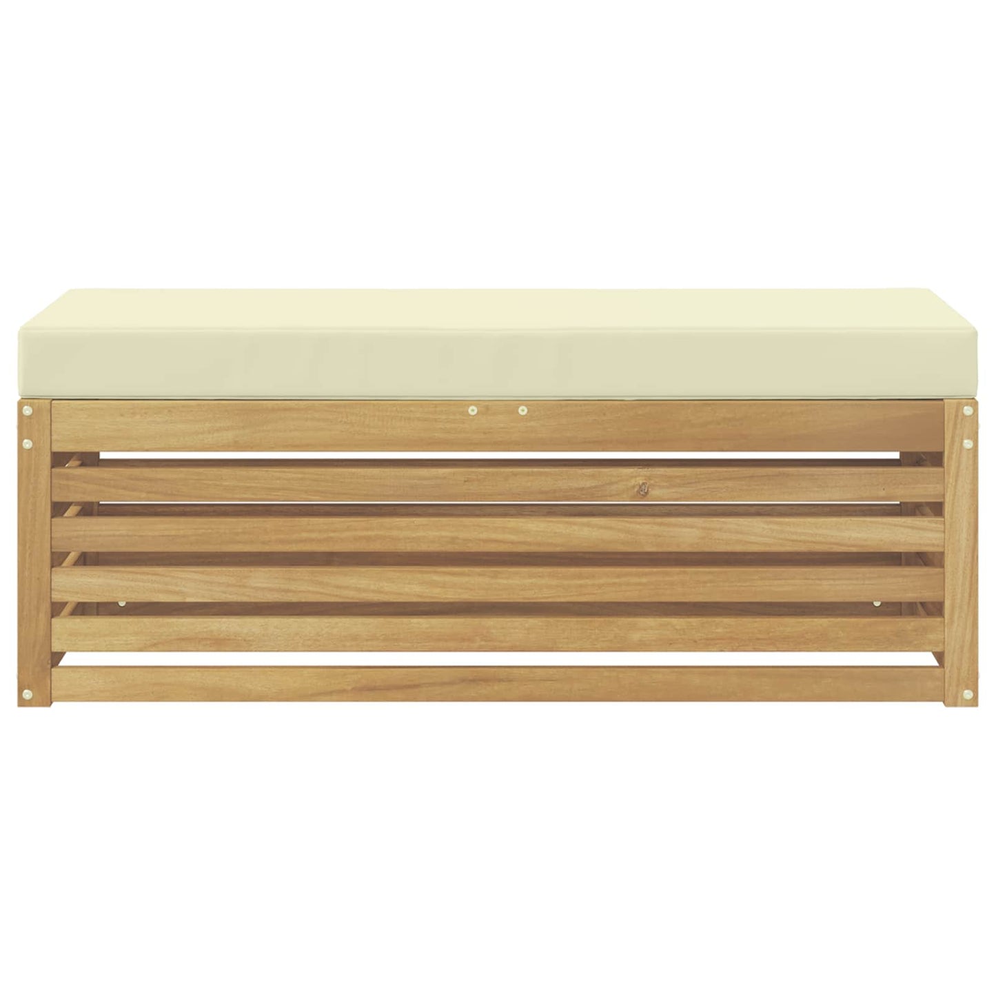 Set di divani da esterno Bianco e Crema 115 x 43 x 45 cm | homemem39