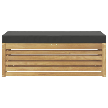 Set di divani da esterno Bianco e Antracite 115 x 43 x 45 cm