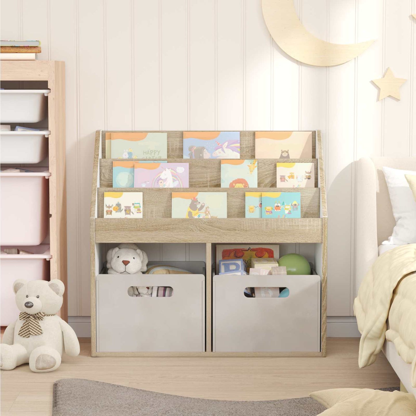 Libreria per Bambini Rovere Sonoma 72,5 x 29,5 x 69 cm