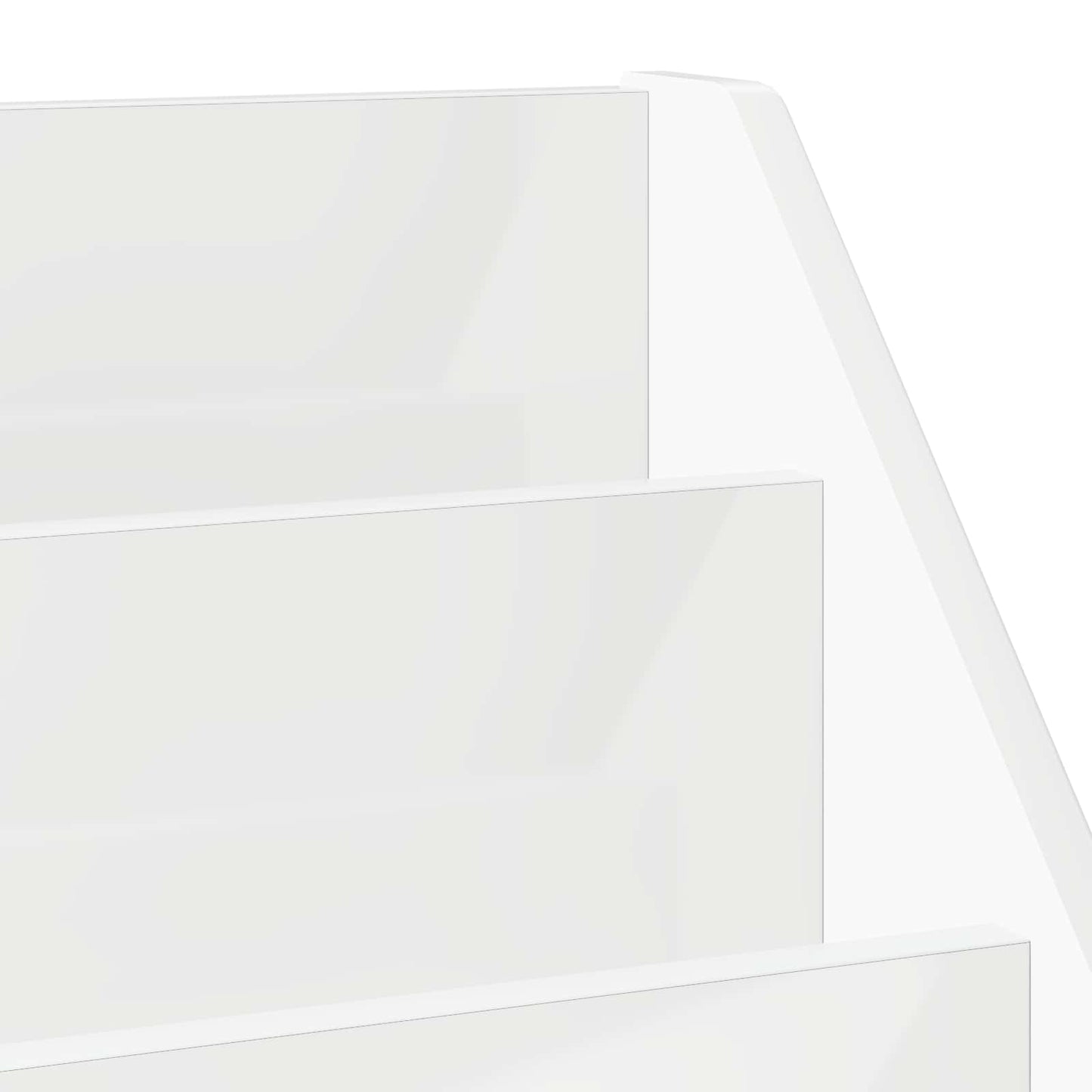 Libreria per Bambini Bianco Lucido 72,5 x 29,5 x 69 cm