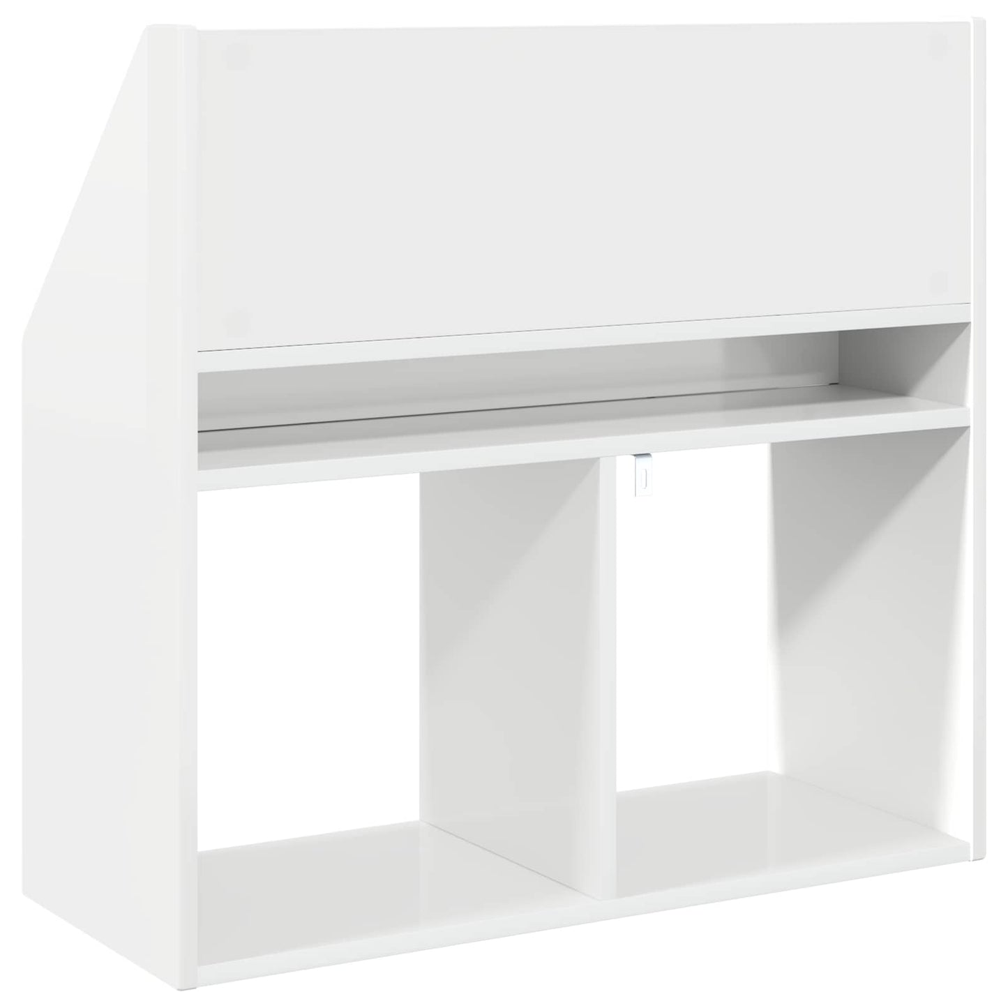 Libreria per Bambini Bianco Lucido 72,5 x 29,5 x 69 cm