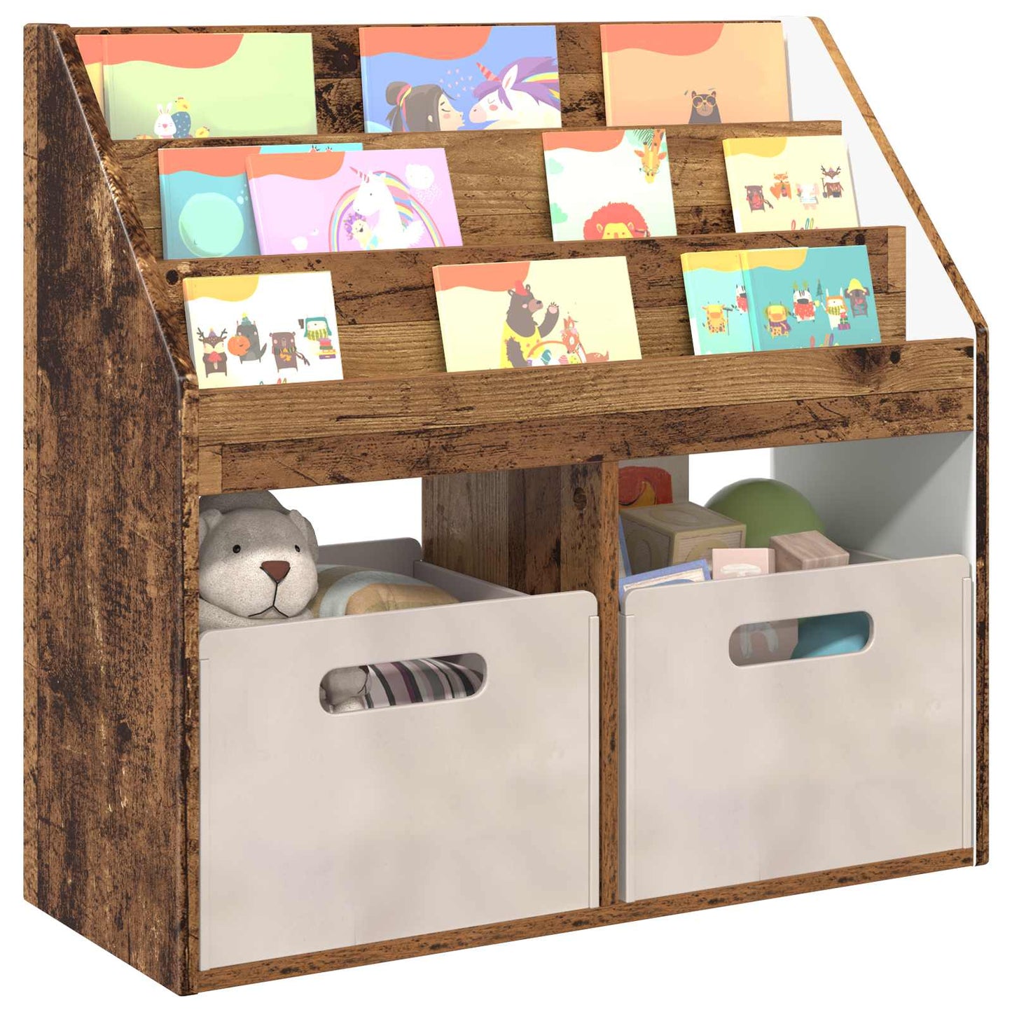 Libreria per Bambini Legno vecchio 72,5 x 29,5 x 69 cm