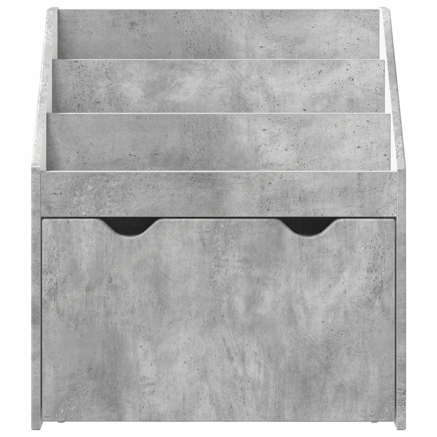Libreria per Bambini Grigio cemento 60 x 29,5 x 69 cm
