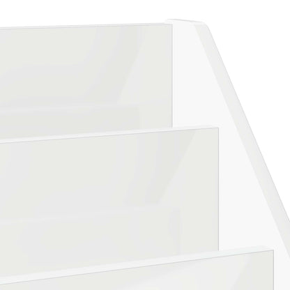 Libreria per Bambini Bianco Lucido 60 x 29,5 x 69 cm