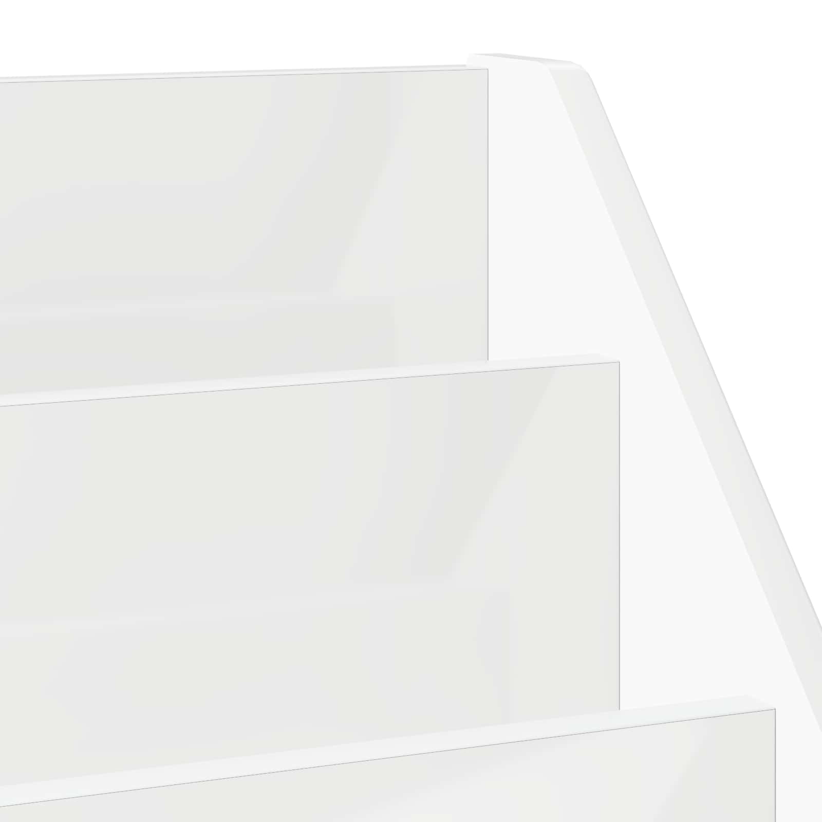 Libreria per Bambini Bianco Lucido 60 x 29,5 x 69 cm | homemem39