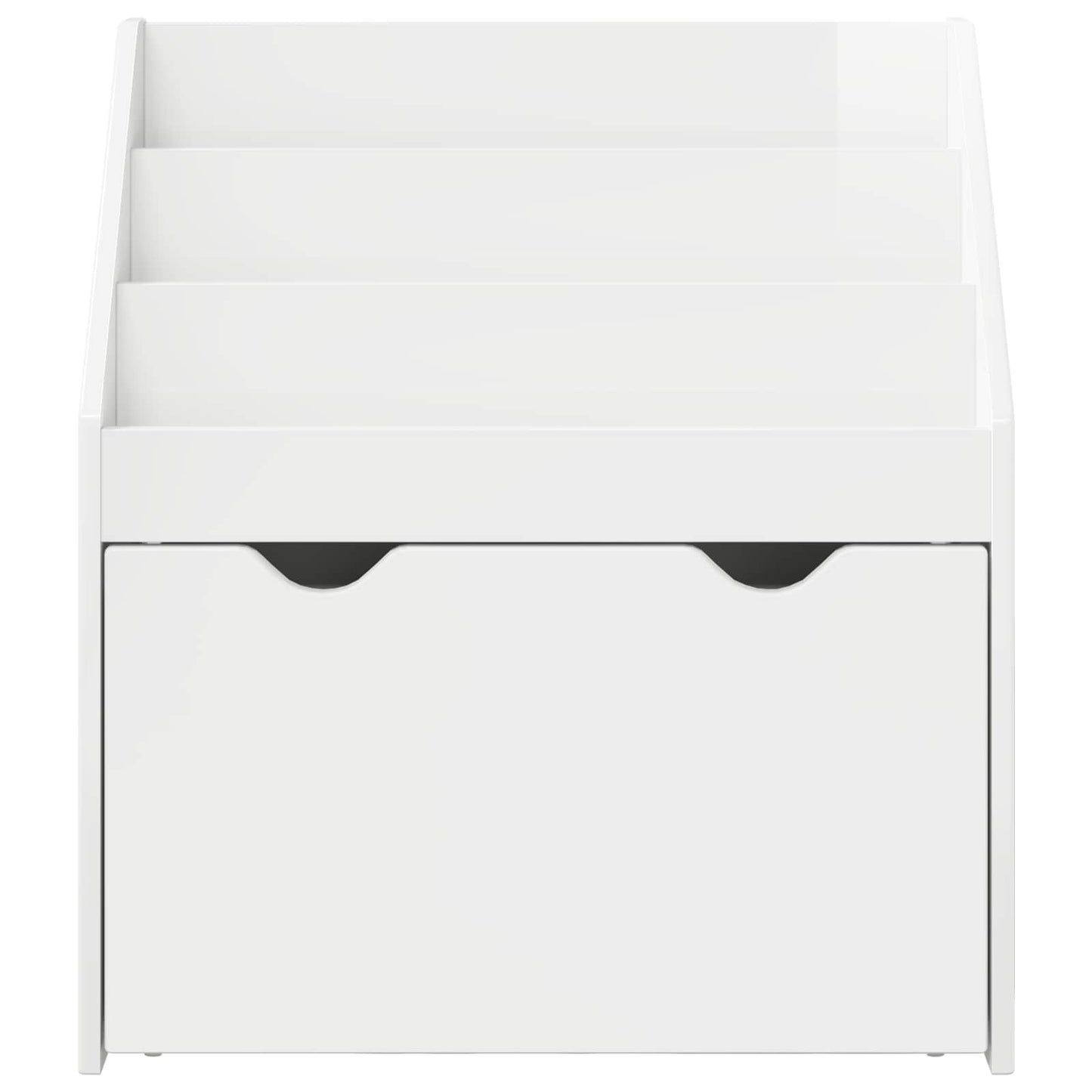 Libreria per Bambini Bianco Lucido 60 x 29,5 x 69 cm