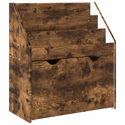 Libreria per Bambini con cassetto Rovere fumé 60 x 29,5 x 69 cm