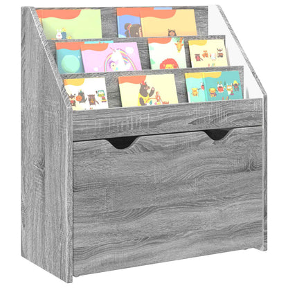 Libreria per Bambini Grigio Sonoma 60 x 29,5 x 69 cm