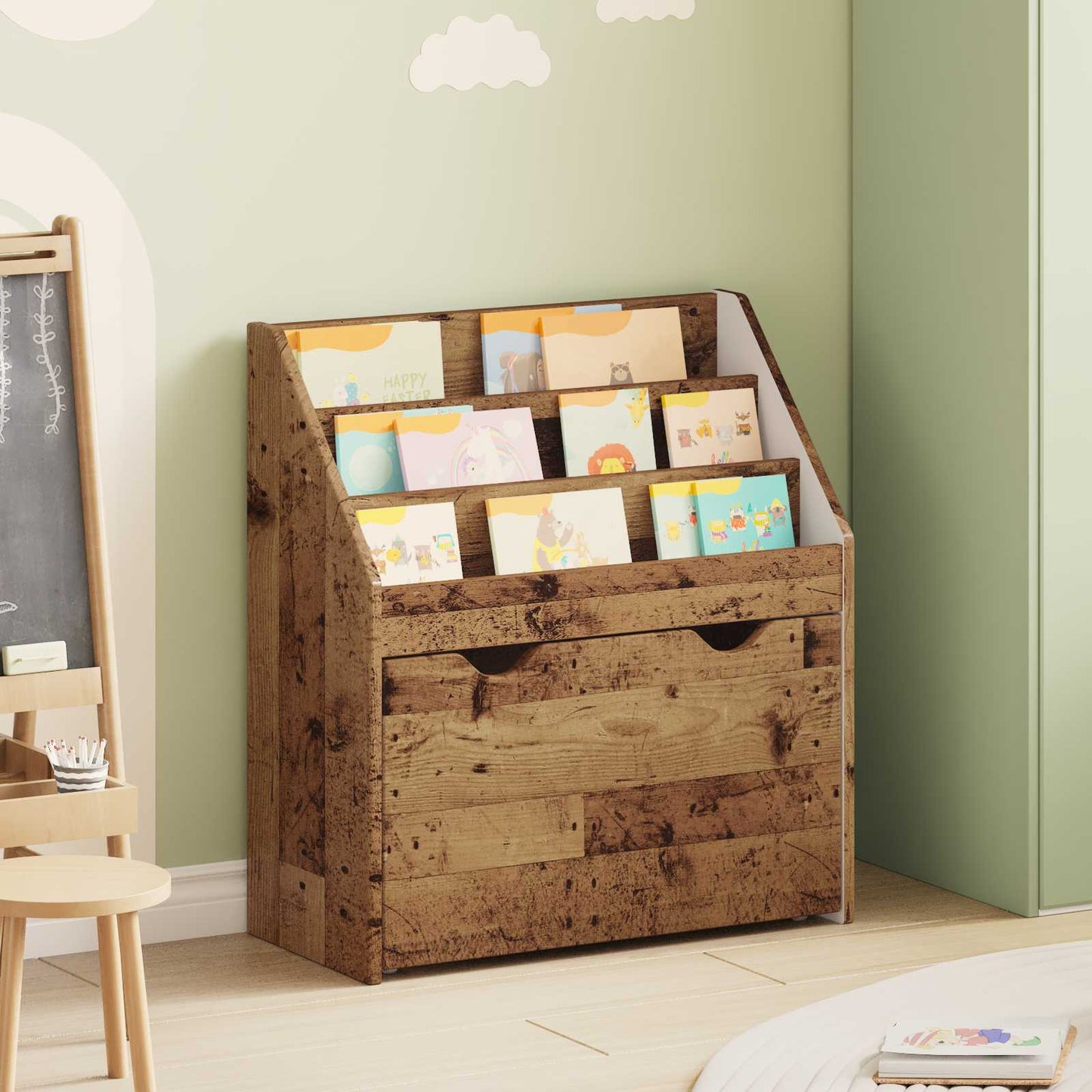 Libreria per Bambini Legno vecchio 60 x 29,5 x 69 cm