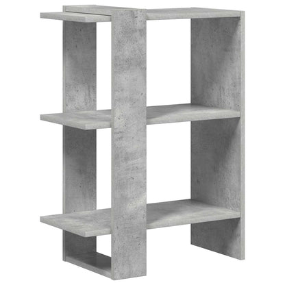 Libreria Grigio cemento 52 x 25 x 71,5 cm Legno multistrato