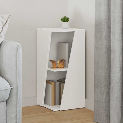 Mensola laterale 33 x 32 x 70,5 cm Legno ingegnerizzato Bianco