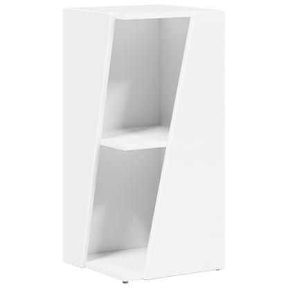 Mensola laterale Bianco 33 x 32 x 70,5 cm Legno multistrato