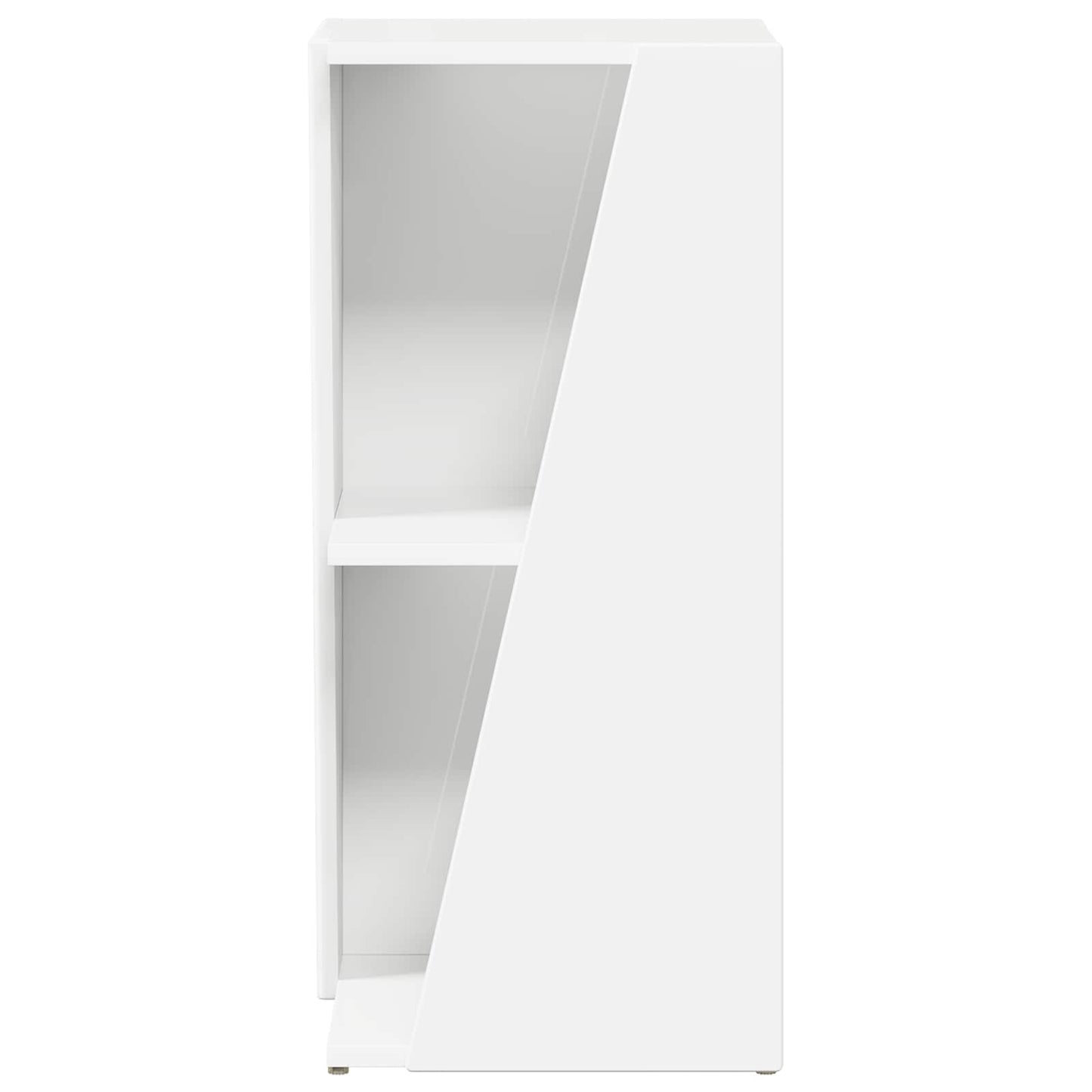Mensola laterale 33 x 32 x 70,5 cm Legno ingegnerizzato Bianco