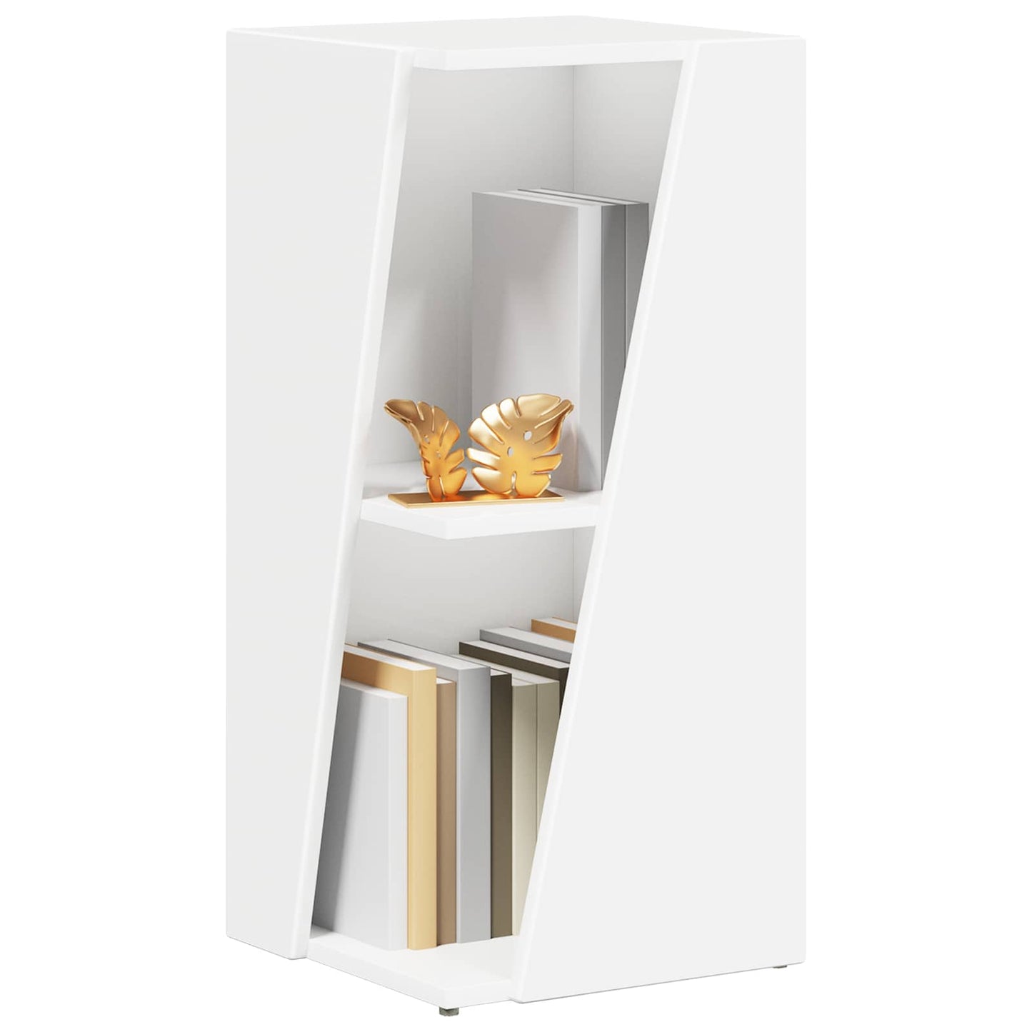 Mensola laterale 33 x 32 x 70,5 cm Legno ingegnerizzato Bianco