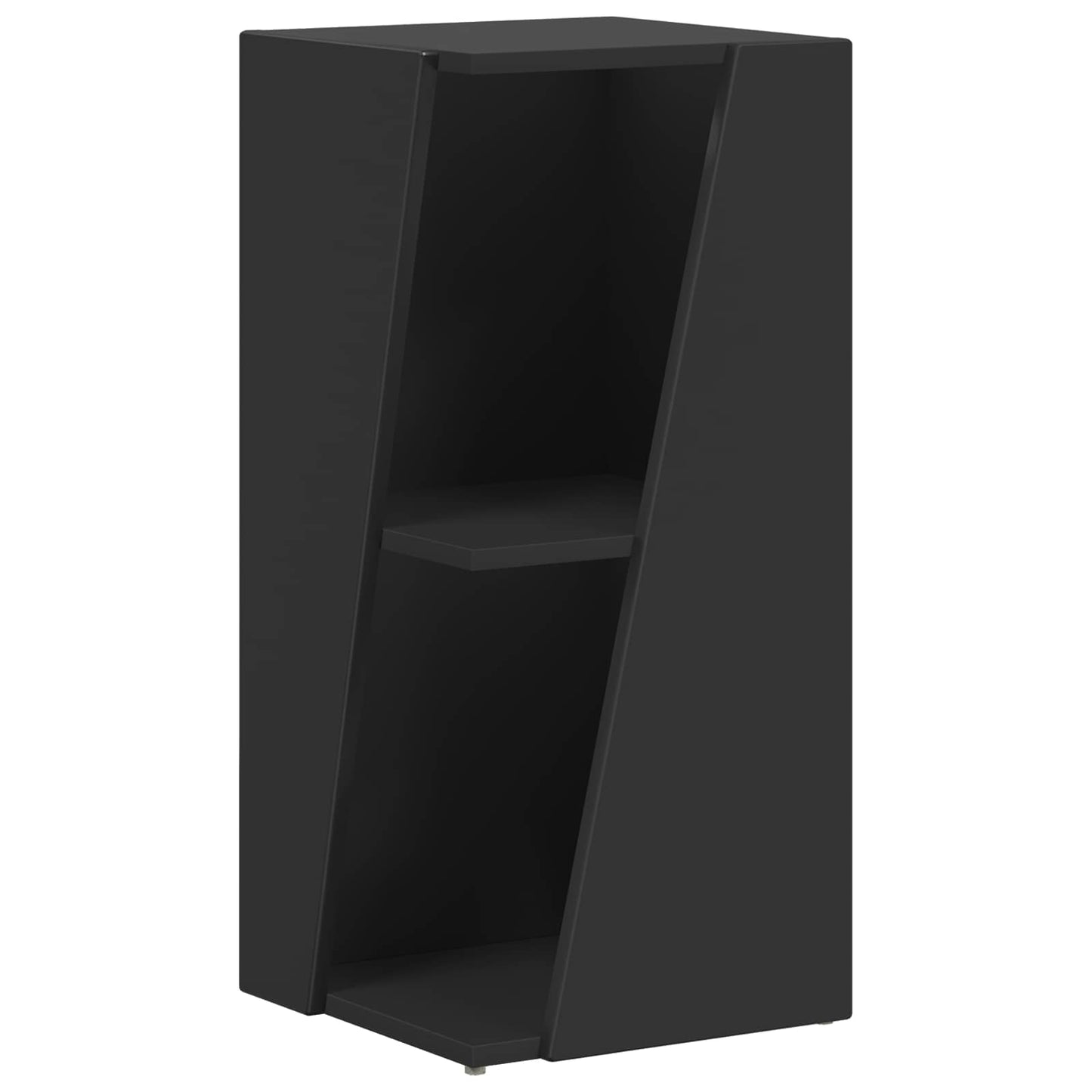 Mensola laterale 33 x 32 x 70,5 cm Legno ingegnerizzato Nero