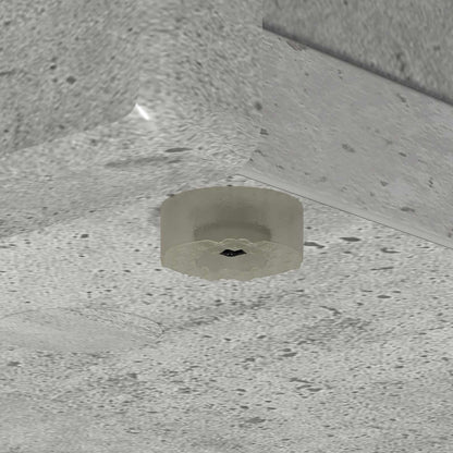 Mensola laterale Grigio cemento 33 x 32 x 70,5 cm | homemem39