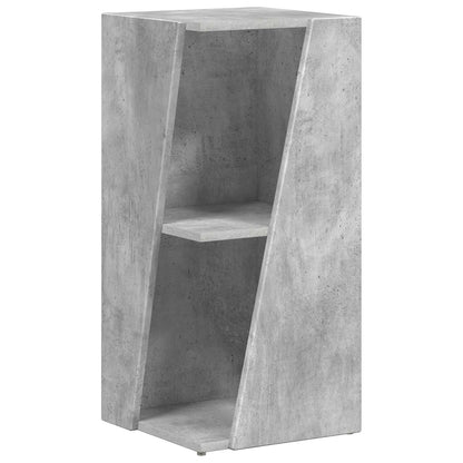 Mensola laterale Grigio cemento 33 x 32 x 70,5 cm