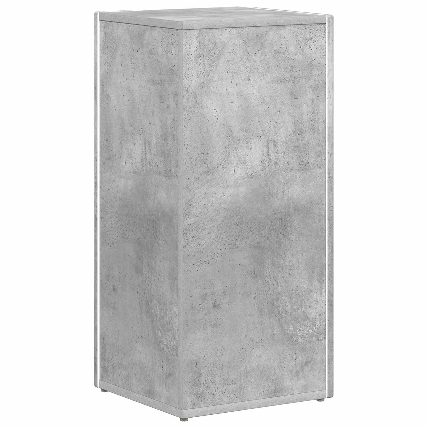 Mensola laterale Grigio cemento 33 x 32 x 70,5 cm | homemem39