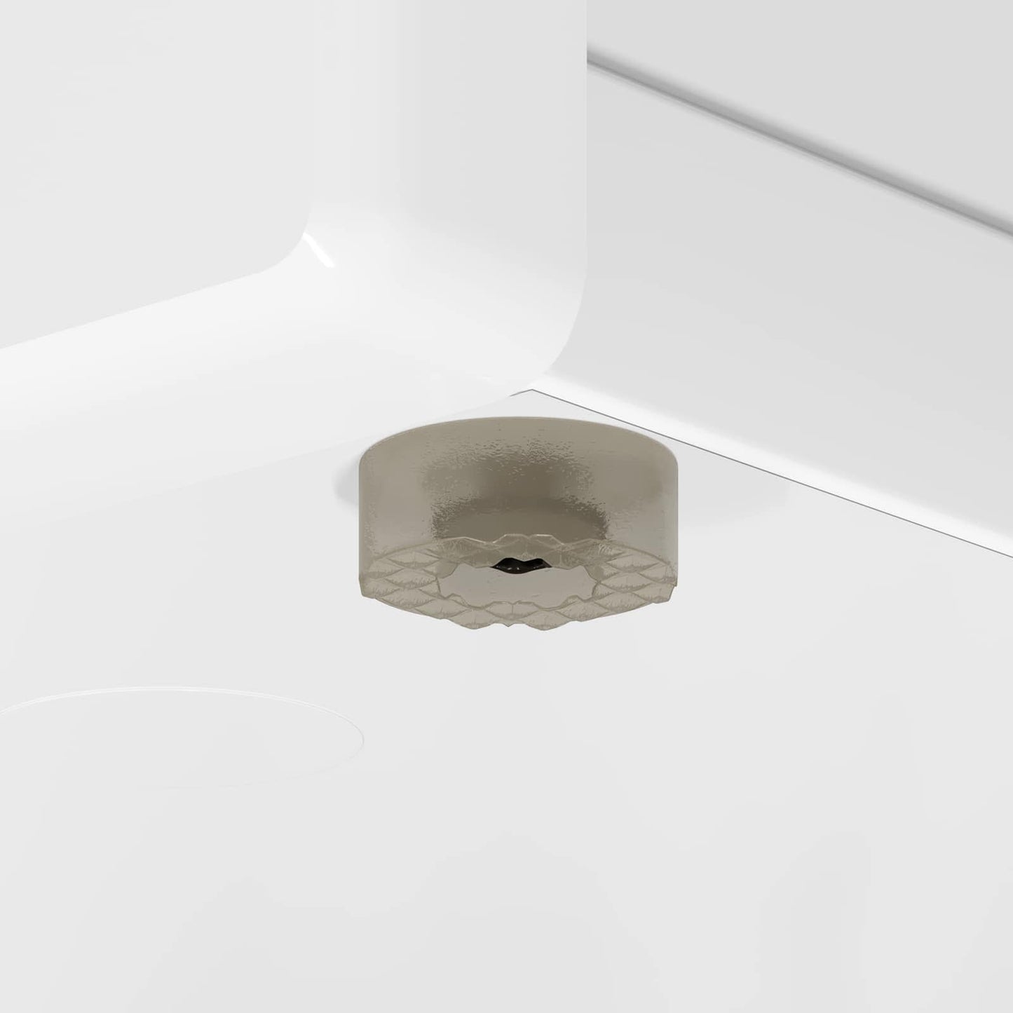 Mensola laterale Bianco Lucido 33 x 32 x 70,5 cm | homemem39