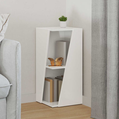 Mensola laterale Bianco Lucido 33 x 32 x 70,5 cm | homemem39