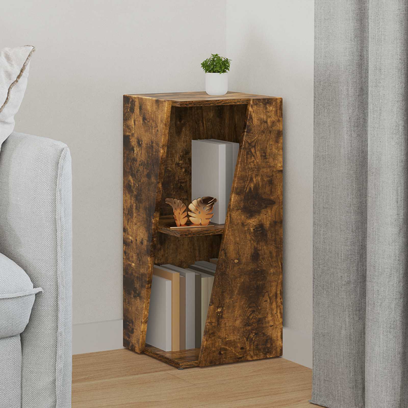 Mensola laterale Rovere fumé 33 x 32 x 70,5 cm | homemem39